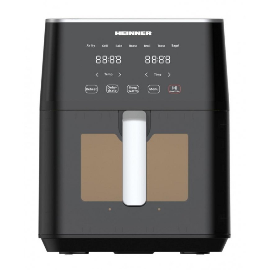 Heinner HAF-M7BK1800 fritüür Üksik 7 l Eraldiseisev 1800 W Kuumaõhu fritüür Must