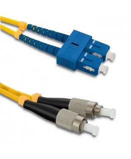Qoltec 54044 „InfiniBand“ arba pluoštinis optinis kabelis 2 m SC FC Geltona