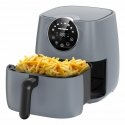 Heinner HAF-B6GREY1700 rasvakeitin Yksi 5,7 L Erillinen 1700 W Kuumakiertoilmakypsennin Harmaa Heinner HAF-B6GREY1700 rasvakeitin Yksi 5,7 L Erillinen 1700 W Kuumakiertoilmakypsennin Harmaa