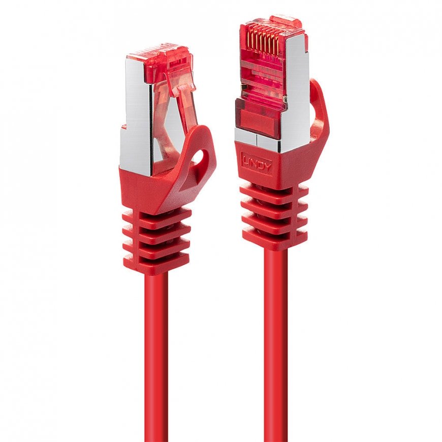 Lindy 47368 tīkla kabelis Sarkans 10 m Cat6 S/FTP (S-STP)
