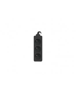 Lanberg PS0-03E-0300-BK elektros tinklo ilgintuvas 3 m 3 AC išvestis(ys / čių) Vidaus Juoda