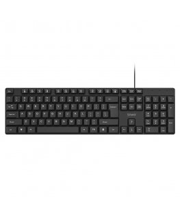 Savio KB-01 клавиатура Дом/офис USB QWERTY Американский английский Черный