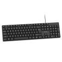 Savio KB-01 näppäimistö Koti /Toimisto USB QWERTY Englanti (US) musta Savio KB-01 näppäimistö Koti /Toimisto USB QWERTY Englanti (US) musta
