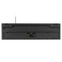Savio KB-01 klaviatuur Kodu/kontor USB QWERTY Ameerika inglise keel Must