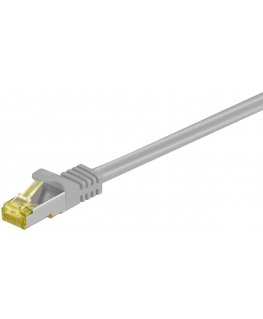 Goobay 91585 networking cable Grey 1 m Cat7 S/FTP (S-STP)