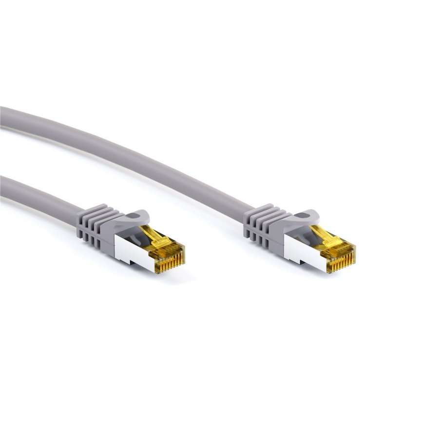Goobay 91585 networking cable Grey 1 m Cat7 S/FTP (S-STP) – 2