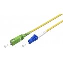 Goobay 59648 InfiniBand- ja kuituoptiikkakaapeli 1 m SC LC FTTH Keltainen