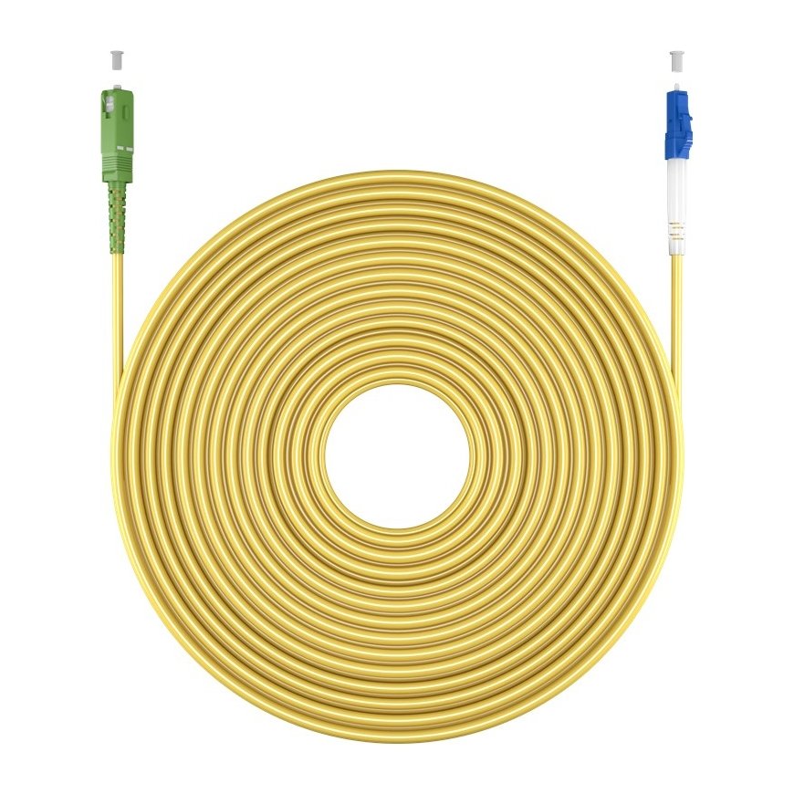 Goobay 59648 InfiniBand/fibre optic cable 1 m SC LC FTTH Желтый – 3