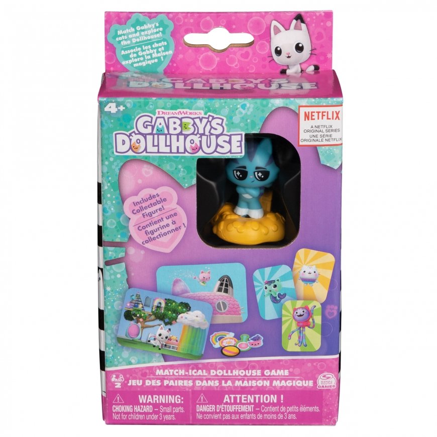 Spin Master Games KOG KOL GabbysDollhouseCardGamwFig