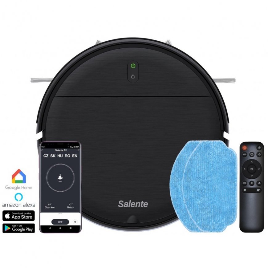 Salente RTXR2 robottolmuimeja Must