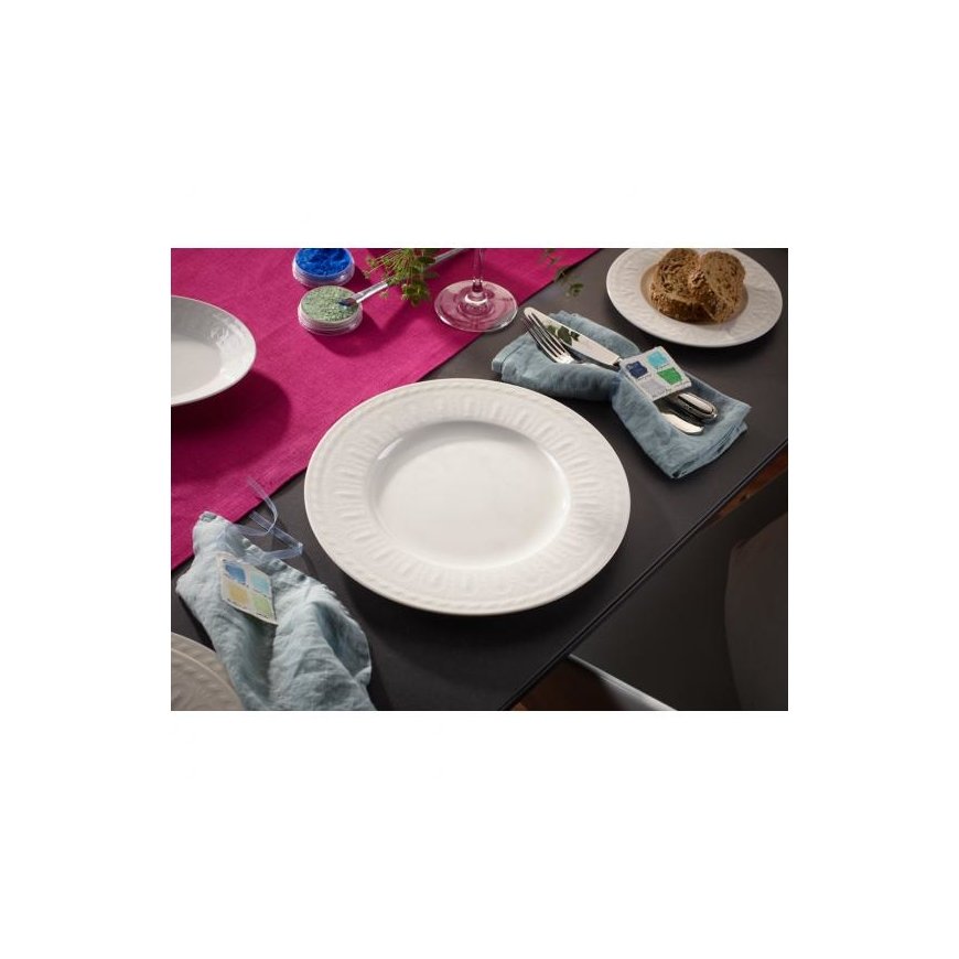 Villeroy & Boch 1046002610 обеденная тарелка Круглый Фарфор Белый 1 шт – 2
