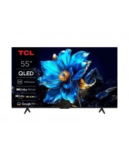 TCL T69C 55T69C tv 139,7 cm (55") 4K Ultra HD Älytelevisio Wi-Fi Metallinen 350 cd/m²