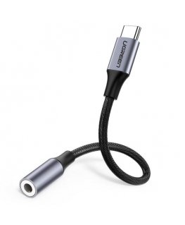 Ugreen 30632 mobile phone cable Black USB C 3.5mm