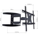 Techly ICA-PLB 171L telerikinnitus 165,1 cm (65") Must Techly ICA-PLB 171L telerikinnitus 165,1 cm (65") Must