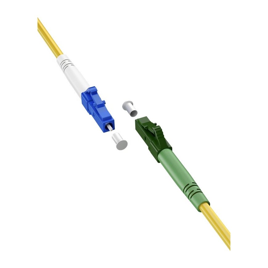 Goobay 59629 InfiniBand/fibre optic cable 2 m LC FTTH Желтый – 2