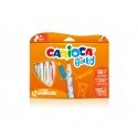 Carioca Marker 2+ flomasteris Itin juoda Multi spalvos 12 vnt Carioca Marker 2+ flomasteris Itin juoda Multi spalvos 12 vnt