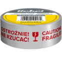 Packing tape CAUTION REBEL GLASS (50 mic x 48 mm x 132 m) Packing tape CAUTION REBEL GLASS (50 mic x 48 mm x 132 m)