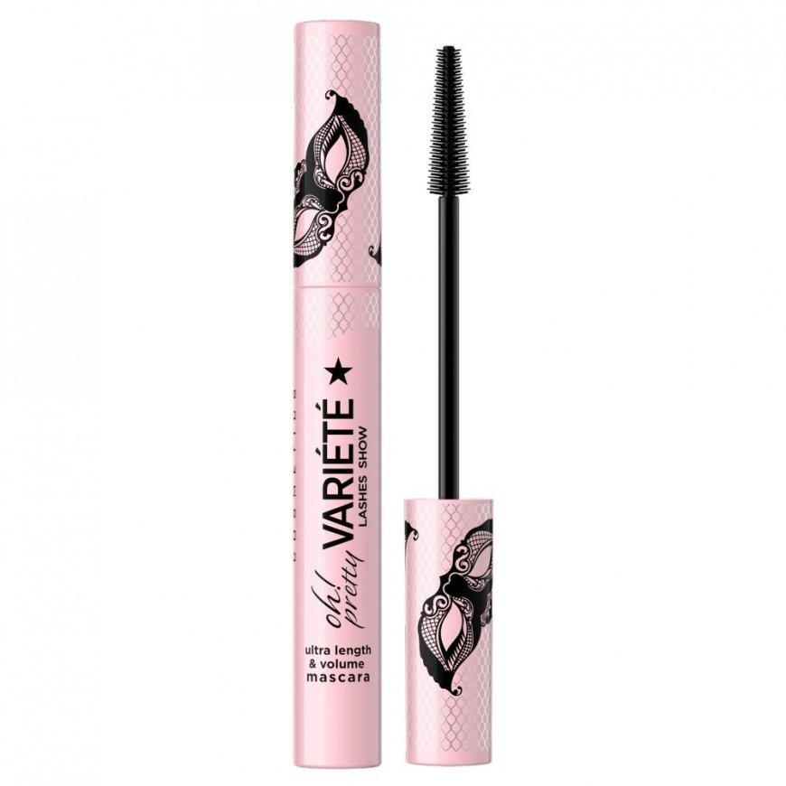 Eveline Cosmetics Variete Lashes Show Oh! Pretty ripsmetušš Must, 10 ml – 2
