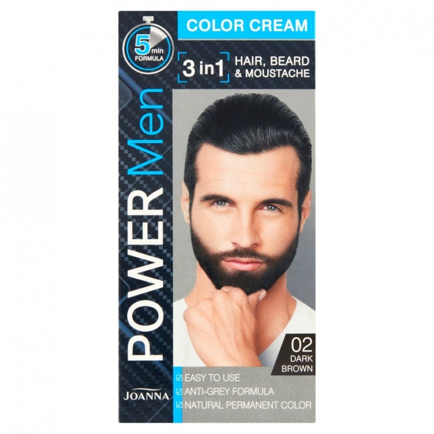 Joanna Power Men Color Krēms 3in1