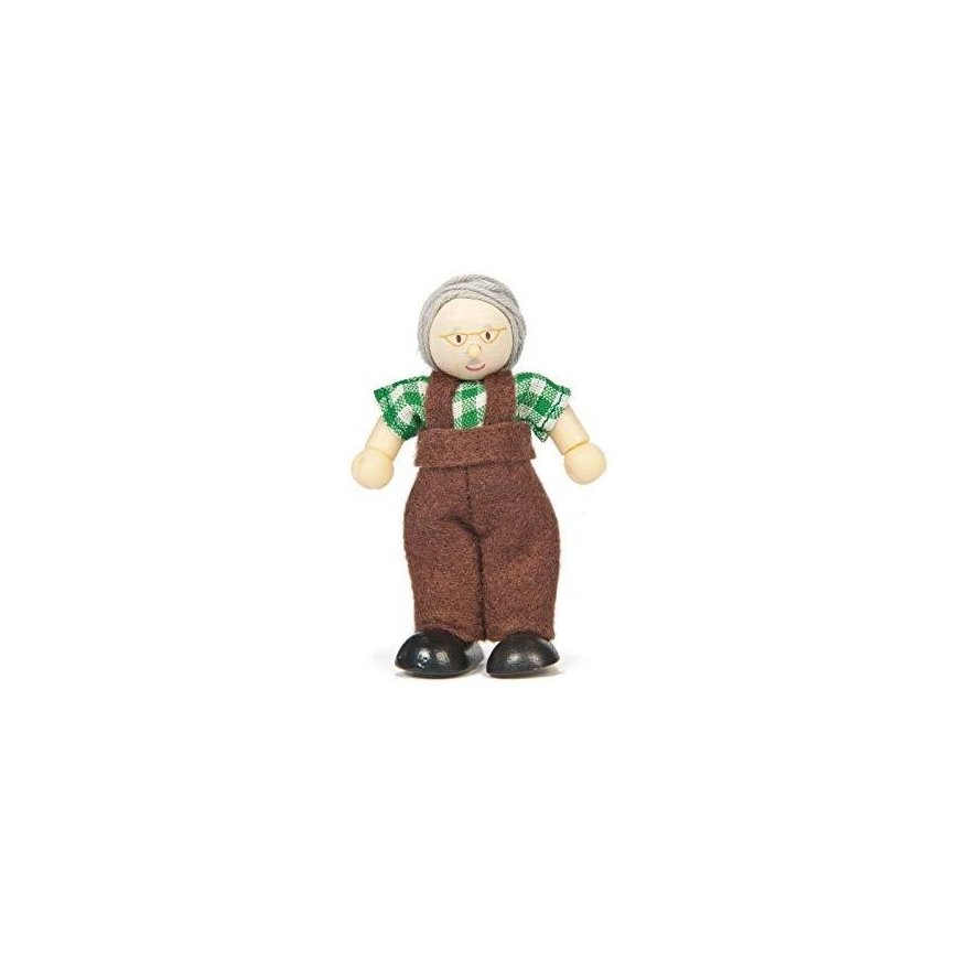 Le Toy Van Mažos medinės Budkins lėlės - Senelis ( BK1001 ) – 2