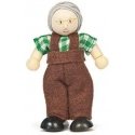 Le Toy Van Mažos medinės Budkins lėlės - Senelis ( BK1001 ) Le Toy Van Mažos medinės Budkins lėlės - Senelis ( BK1001 )