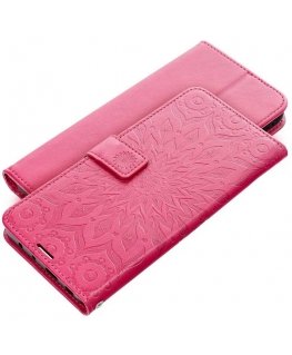 Forcell Oem MEZZO Book case designed for Xiaomi Redmi 14C in mandala rose gold color.