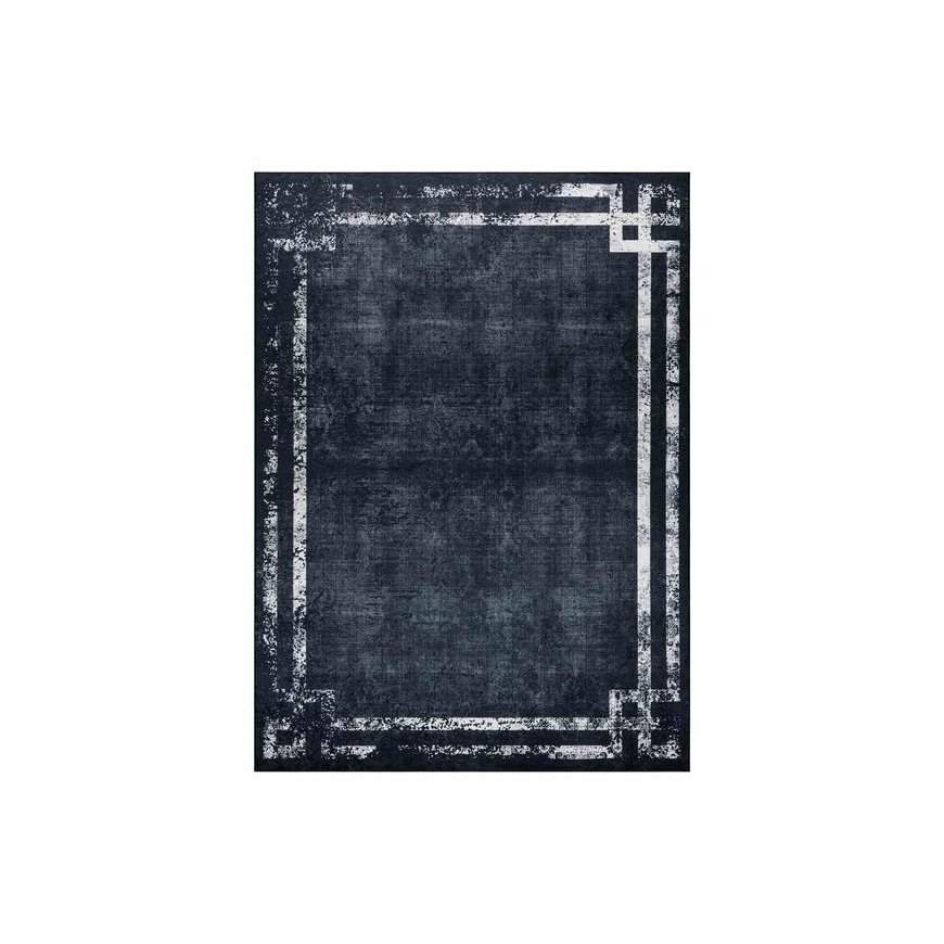 Kilimėlis ARLEN FRAME, juodos spalvos, glamour stiliaus, 160x220 cm, Hakano – 2