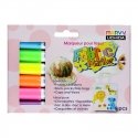 Marvy Uchida Fabric Marker 560-6C Fluo, 6 kpl, vaaleiden tekstiilien koristeluun. Marvy Uchida Fabric Marker 560-6C Fluo, 6 kpl, vaaleiden tekstiilien koristeluun.