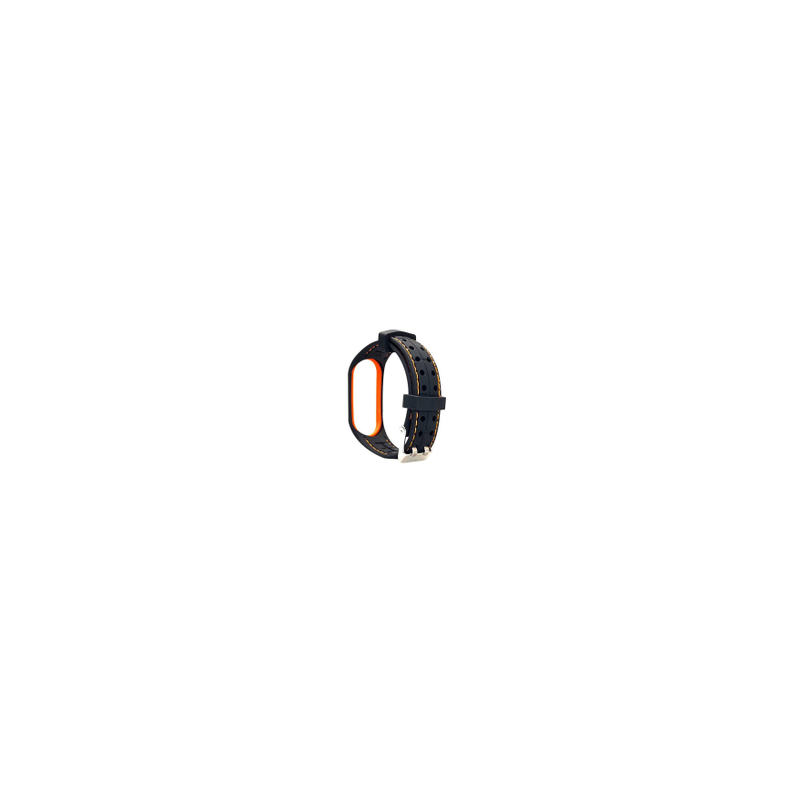 Beline Woven Nylon Parachute aproce Apple Watch 42/44/45/49mm melnā krāsā – 2