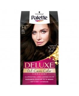 Palette Deluxe Oil-Care Color 800 (3-0) Темный Коричневый