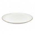 Alumina Lautanen Kulta, posliini, D 21 cm, kpl