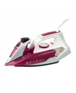 Heinner HSI-2200PP утюг Утюг для сухой глажки и отпаривания Керамическая подошва 2400 W Пурпурный, Белый