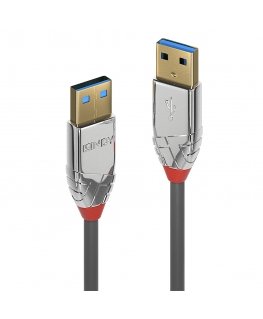 Lindy 36629 USB cable USB 3.2 Gen 1 (3.1 Gen 1) 5 m USB A Grey