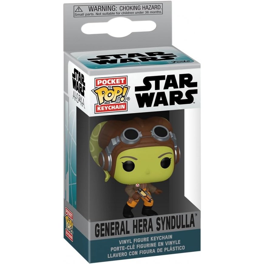FUNKO POP! Брелок: Star Wars - Генерал Хера Синдулла, ~10 см – 2