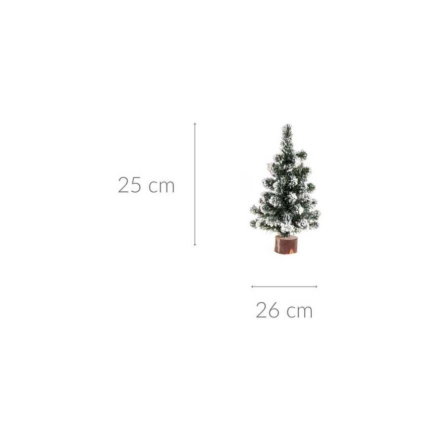 Mfp Papīrs Ziemassvētku eglīte ar apsnigušām zarām, 25 cm