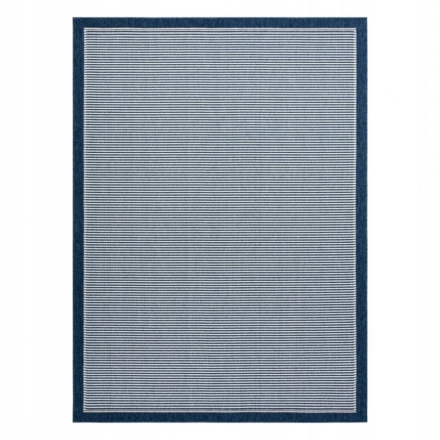 Sinine kilim WINK LINES, sinine, 160x230, Hakano