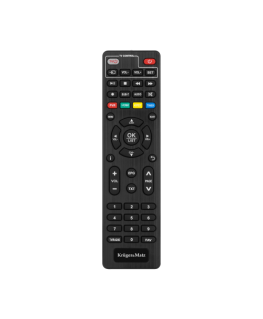 Kruger & Matz kaugjuhtimispult DVB-T2 vastuvõtjale KM0550D