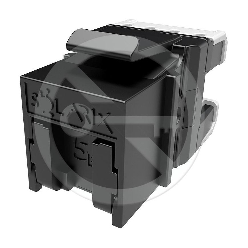 Solarix Quick Cut Keystone CAT5E UTP RJ45 musta SXKJ-5E-UTP-BK-NA tööriistadele SXKJ-NA-BU