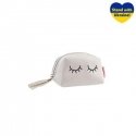 Kosmetiskā soma YES Weekend YW-33 Miega acīm, 9,5 x 16 x 8 cm, pērlēta krāsa. Kosmetiskā soma YES Weekend YW-33 Miega acīm, 9,5 x 16 x 8 cm, pērlēta krāsa.