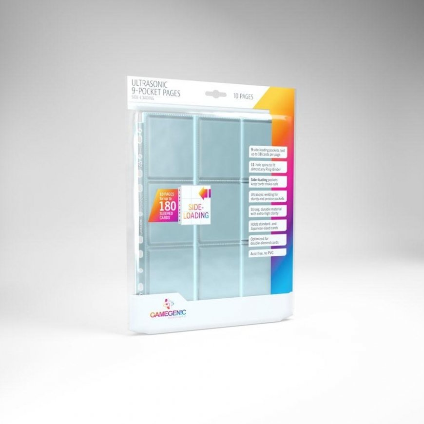 Gamegenic - Ultragarsilised 9 taskulehed külgmist laadimist 10 tk – 2