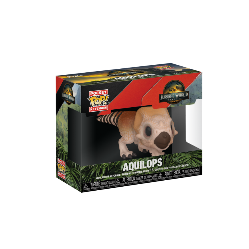 FUNKO POP! Брелок: Jurassic World - Aquilops, 10 см
