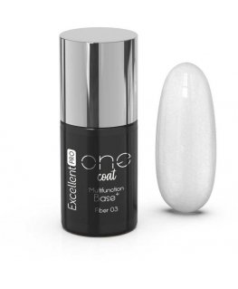 Cosmetics Zone Excellent Pro Viena slāņa daudzfunkcionāla hibrīda šķiedras bāze ar "Sparkling Snow" šķiedrām, 7 g