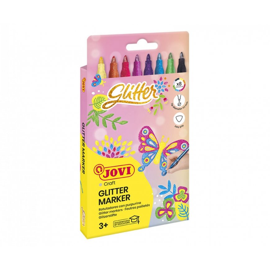 Jovi 1608G žymeklis 8 vnt Multi spalvos