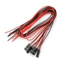 OEM 5-wire set with 2-pin connector, 2.54mm pitch - 40cm OEM 5-wire set with 2-pin connector, 2.54mm pitch - 40cm