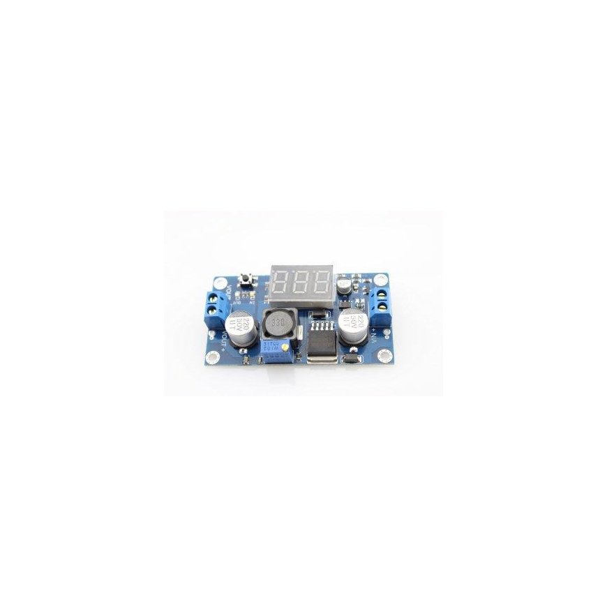 OEM DC/DC voltage converter from 4V-40V to 1.5V-35V with voltmeter (STEP DOWN)