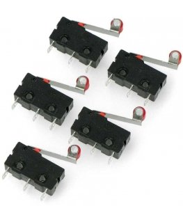 Oem Mini galinės padėties jungiklis su ratuku - WK625 - 5 vnt.