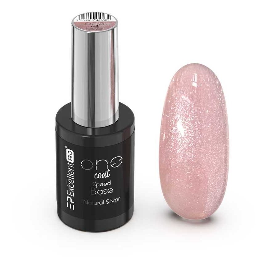 Cosmetics Zone Excellent Pro One Layer Quick Application Base "Natural Silver", 11 g hybrid coating base