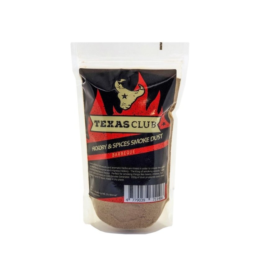 Texas Club Hickory and fruit tree smoking dust with herbs, 500g – 2