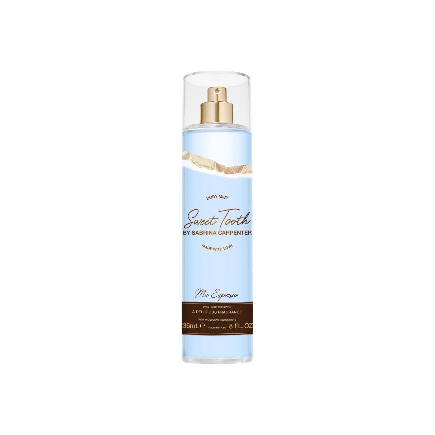 Sabrina Carpenter Sweet Tooth Me Espresso Body Mist, освежающий спрей для тела, 236 мл