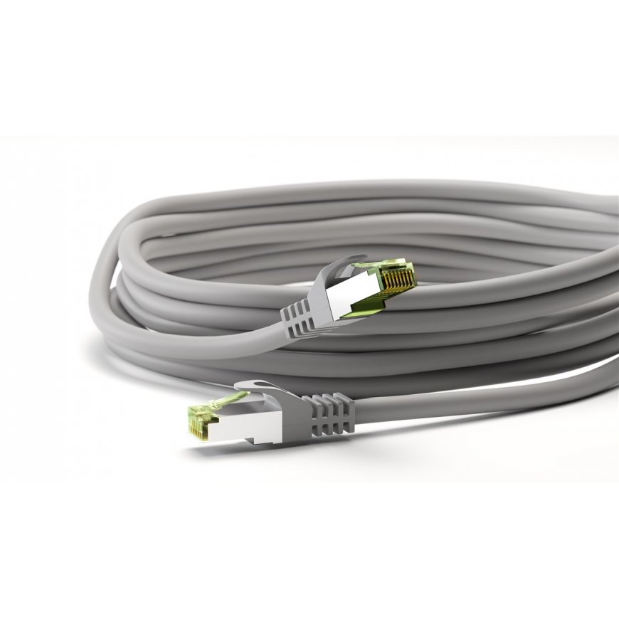 Goobay 61117 verkkokaapeli Harmaa 3 m Cat8.1 S/FTP (S-STP) – 5